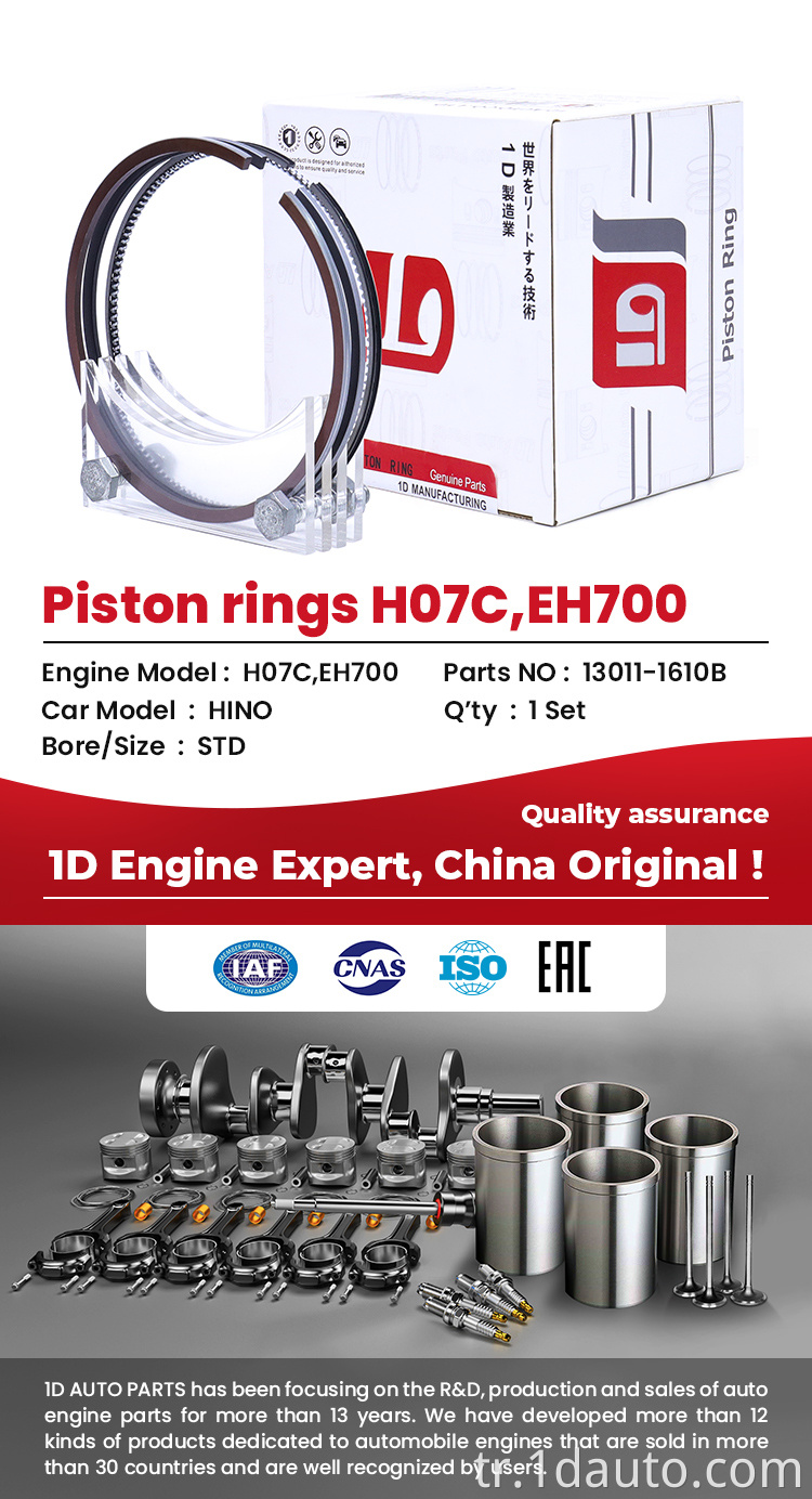 HINO Piston Ring EH700